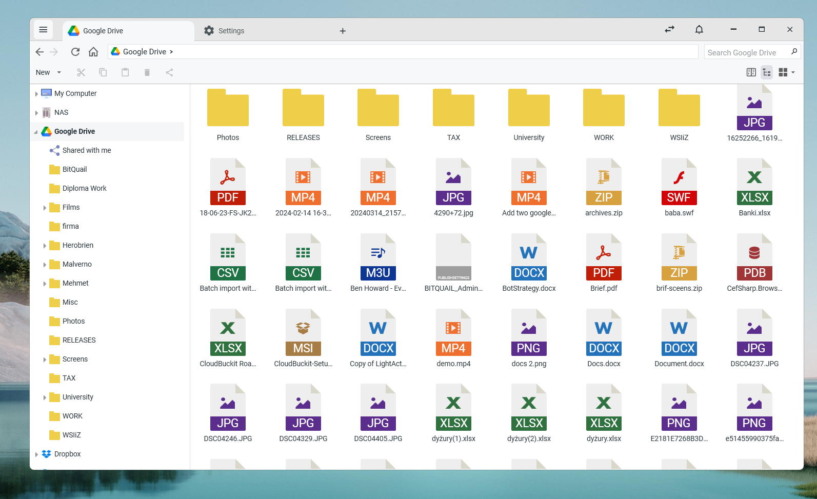 New file icons