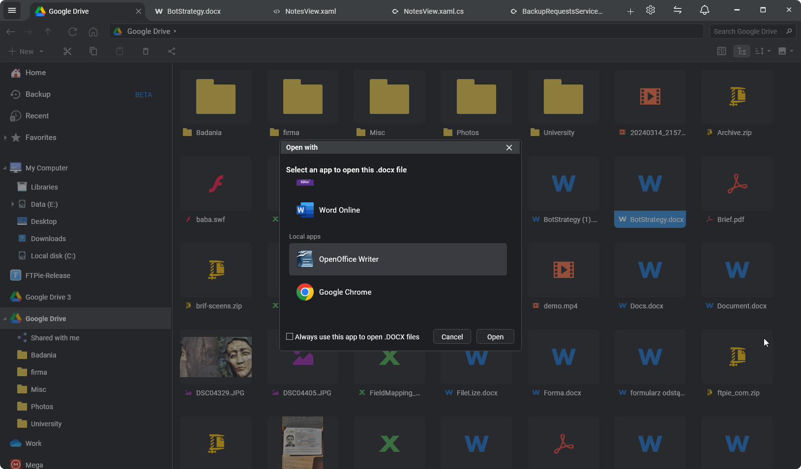 Editing a remote FTP file using a local code editor with automatic sync